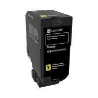Lexmark 74C2HYE cartuccia toner 1 pz Originale Giallo