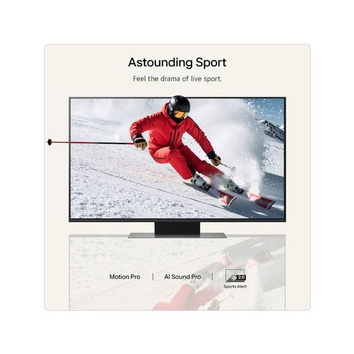 LG 43QNED87B6A TV 109,2 cm (43'') 4K Ultra HD Smart TV Wi-Fi Nero — immagine 19 di 20