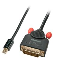 Lindy 41952 cavo e adattatore video 2 m Mini DisplayPort DVI-D Nero