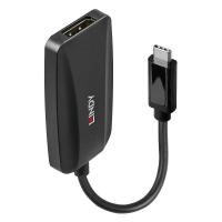 Lindy 43337 cavo e adattatore video 0,13 m USB tipo-C DisplayPort Nero