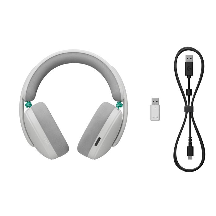 Logitech G G325 LIGHTSPEED Auricolare Wireless A Padiglione Gaming USB tipo-C Bluetooth Bianco — immagine 13 di 16