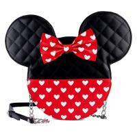 Loungefly WDTB2434 borsa e tracolla Poliuretano Nero, Rosso Ragazza Borsa a tracolla