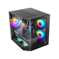 Mars Gaming MC-3TLITE Mini Tower Nero