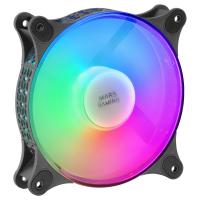 Mars Gaming MFDUO sistema di raffreddamento per computer Case per computer Ventilatore 12 cm Nero