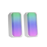 Mars Gaming MSRGBW altoparlante Bianco Con cavo e senza cavo 15 W