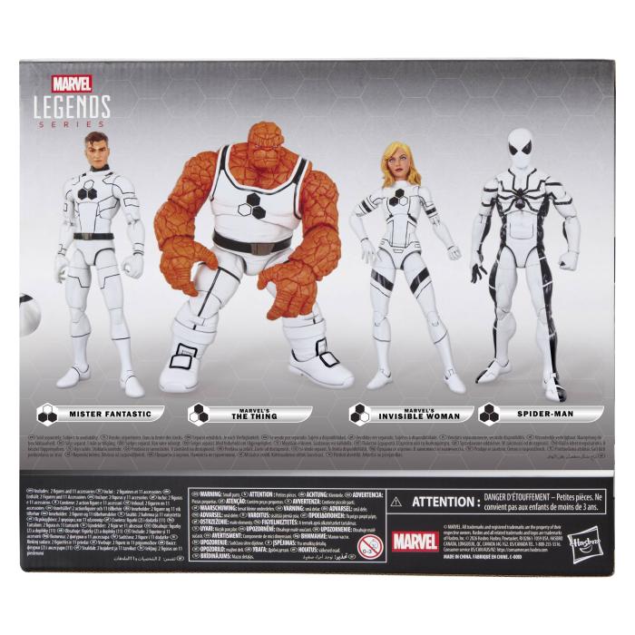 Marvel Legends Series Mister Fantastic e Spider-Man Future Foundation — immagine 4 di 8