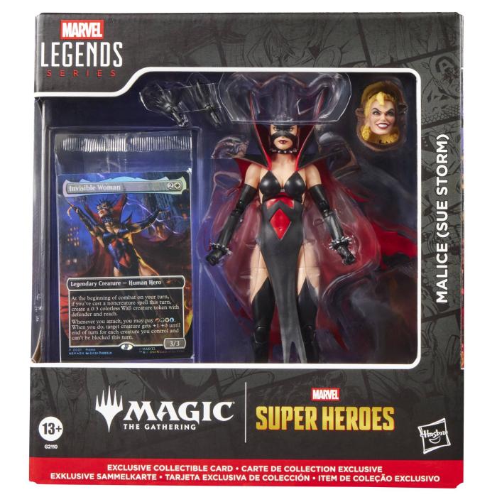 Marvel Legends Series Super Heroes Magic The Gathering Malice (Sue Storm) — immagine 9 di 16