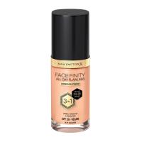 Max Factor Fondotinta Facefinity All Day Flawless 3 in 1 Vegan N75 Golden