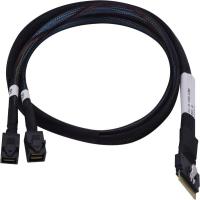 Microchip Technology 2304900-R cavo Serial Attached SCSI (SAS) 0,8 m Nero