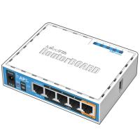 Mikrotik HAP ac lite 733 Mbit/s Bianco Supporto Power over Ethernet (PoE)