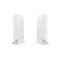 Mikrotik RBWAPG-60ADKIT punto accesso WLAN 1000 Mbit/s Bianco Supporto Power over Ethernet (PoE)