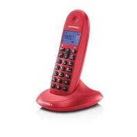 Motorola C1001L Telefono DECT Identificatore di chiamata Rosso