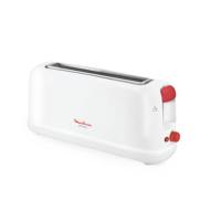 Moulinex LS160111 tostapane 7 1 fetta/e 1000 W Rosso, Bianco