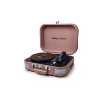 Muse MT-201 BTP piatto audio Giradischi con trasmissione a cinghia Nero, Rosa