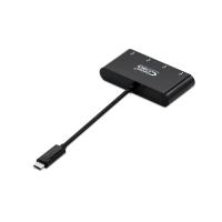 Nanocable 10.16.4401-BK hub di interfaccia USB 3.2 Gen 1 (3.1 Gen 1) Type-C Nero