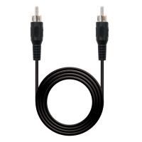 Nanocable 10.24.0403 cavo audio 3 m RCA Nero