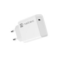 NATEC RIBERA Universale Bianco AC Ricarica rapida Interno