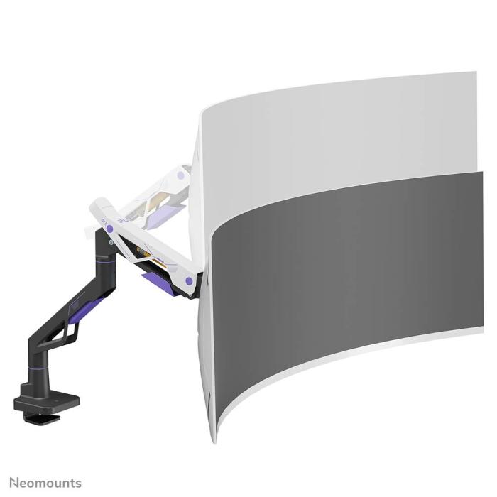 Neomounts DS70-256BL1 Braccio per monitor gaming 24-57'' - molla a gas - Topfix - 180°-stop — immagine 8 di 40