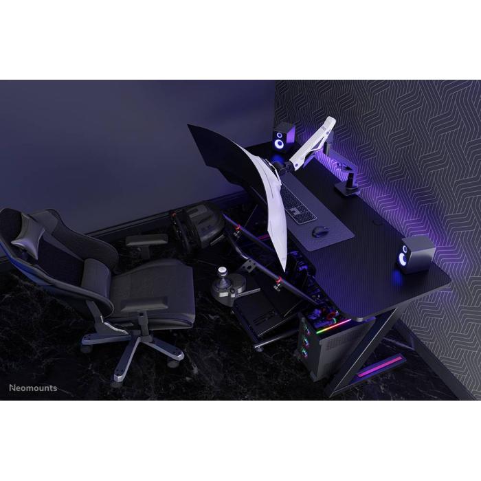 Neomounts DS70-256BL1 Braccio per monitor gaming 24-57'' - molla a gas - Topfix - 180°-stop — immagine 19 di 40
