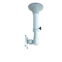 Neomounts FPMA-C025SILVER Supporto monitor/TV a soffitto 10-30'' - alt. 37-47 cm - inclinabile