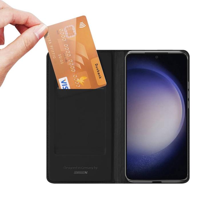 nevox VARIO custodia per cellulare 16,3 cm (6.4'') Custodia flip a libro Nero — immagine 2 di 8