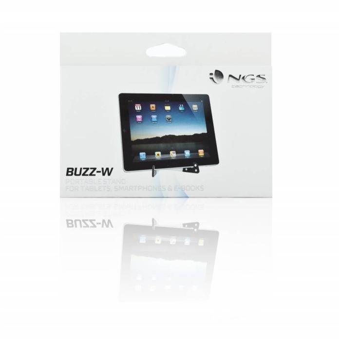 NGS Buzz-W Supporto passivo Lettore e-book, Telefono cellulare/smartphone, Tablet/UMPC Bianco — immagine 18 di 18