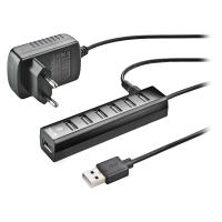 NGS IHUB7 TINY USB 2.0 480 Mbit/s Nero