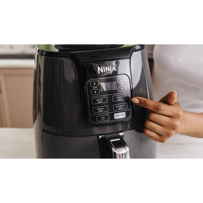 Ninja AF100 Singolo 3,8 L Indipendente 1550 W Friggitrice ad aria calda Nero — immagine 7 di 10
