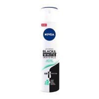 NIVEA Black & White Invisible Active Donna Deodorante spray 200 ml 1 pz