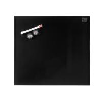 Nobo Lavagna magnetica nera in vetro Diamond 300x300 in confezione per vendita al dettaglio