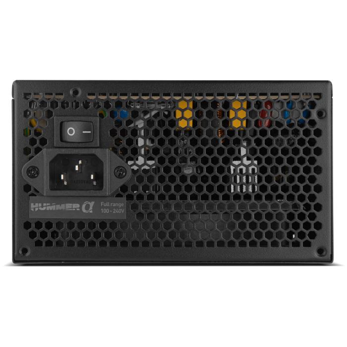 NOX Hummer Alpha alimentatore per computer 500 W 24-pin ATX ATX Nero — immagine 7 di 10