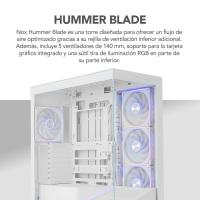 NOX Hummer BLADE Tower Bianco, Trasparente, vedi immagine 47 di 52