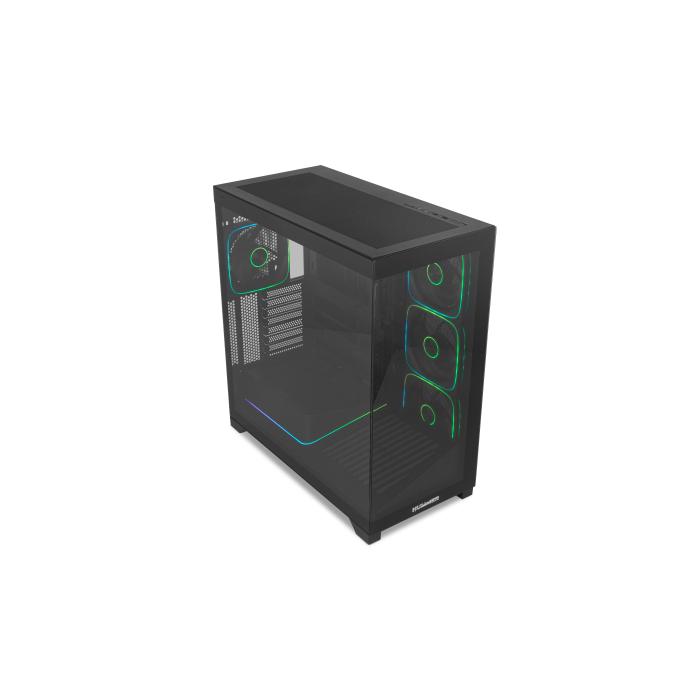 NOX Hummer BLADE Tower Nero, Trasparente — immagine 51 di 58