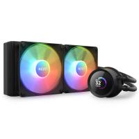 NZXT Kraken 240 RGB Processore Raffreddatore di liquidi tutto in uno 12 cm Nero 1 pz