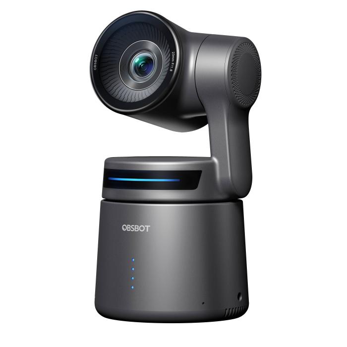 OBSBOT Tail Air webcam 3856 x 2176 Pixel 3,5 mm Nero — immagine 16 di 16