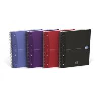 Oxford 100104738 quaderno per scrivere A4 Viola, Blu, Rosso, Nero