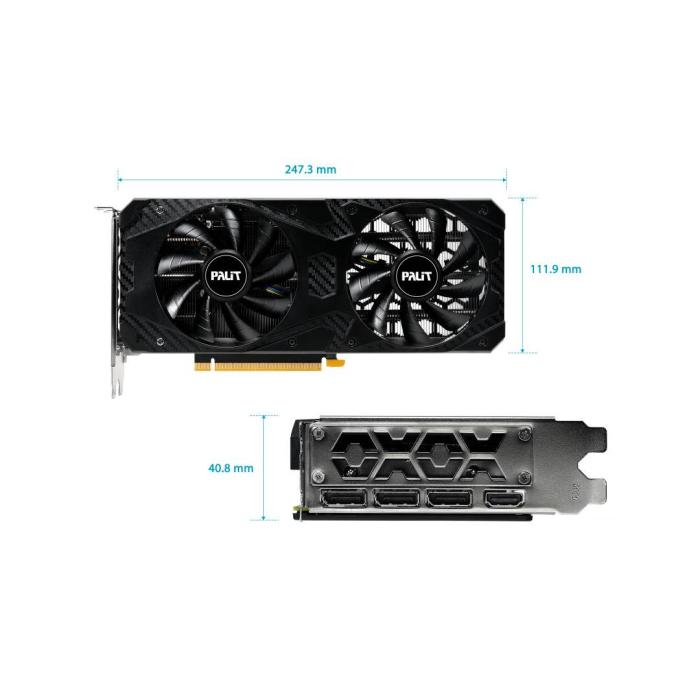 Palit GeForce RTX 3060 Infinity 2 OC NVIDIA 12 GB GDDR6 — immagine 18 di 20