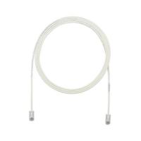 Panduit Cat 6A 28AWG UTP Patch Cord, CM/LSZH, Of cavo di rete Bianco 1 m Cat6a U/UTP (UTP)
