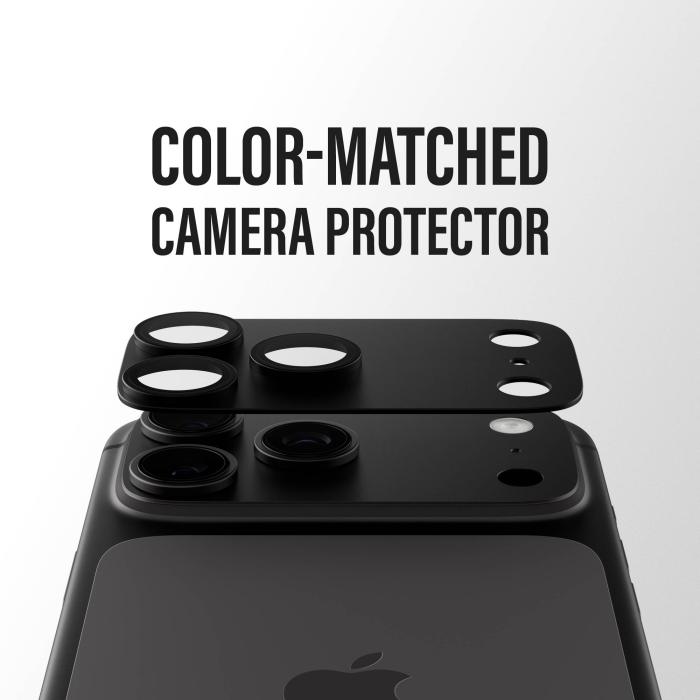 PanzerGlass ® Fender Camera Lens Protector Blackcurrant iPhone 18 Pro Max Pellicola proteggischermo trasparente 1 pz — immagine 5 di 26