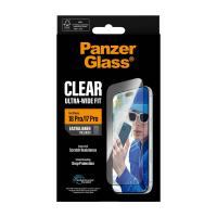 PanzerGlass ® Screen Protector iPhone 18 Pro | 17 Pro | Ultra-Wide Fit w. EasyAligner Pellicola proteggischermo trasparente, vedi immagine 3 di 12