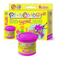 Playcolor Liqüid Tempera 40 ml 6 pz