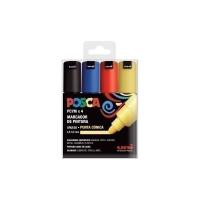POSCA PC-7M/4C Multicolore 4 pz, vedi immagine 1 di 1