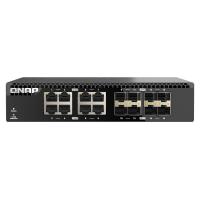 QNAP QSW-3216R-8S8T switch di rete Non gestito L2 10G Ethernet (100/1000/10000) Nero