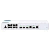 QNAP QSW-M408-2C switch di rete Gestito L2 10G Ethernet (100/1000/10000) Bianco