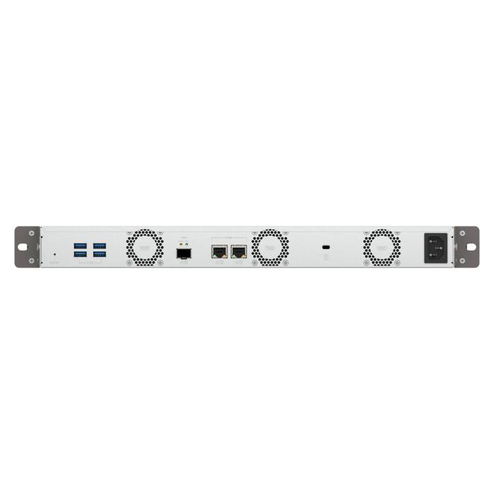 QNAP TS-432XeU NAS Rack (1U) 4 GB DDR4 0 TB QNAP QTS Nero, Grigio — immagine 9 di 18