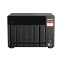 QNAP TS-673A NAS Tower Ryzen Embedded V1500B 8 GB DDR4 0 TB QNAP Turbo System Nero