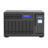QNAP TVS-h1288X NAS Tower Intel® Xeon® W-1250 16 GB DDR4 0 TB QuTS hero Nero