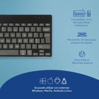 R-Go Tools Tastiera ergonomica R-Go Compact Break, tastiera compatta con software break, QWERTY (PT), bluetooth, nero, vedi immagine 26 di 28
