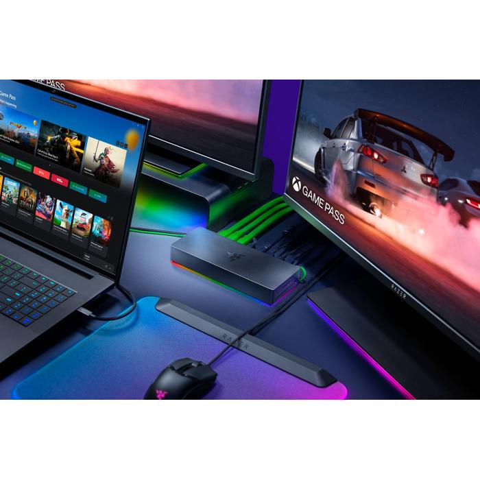Razer Thunderbolt 5 Dock Cablato Nero — immagine 8 di 8