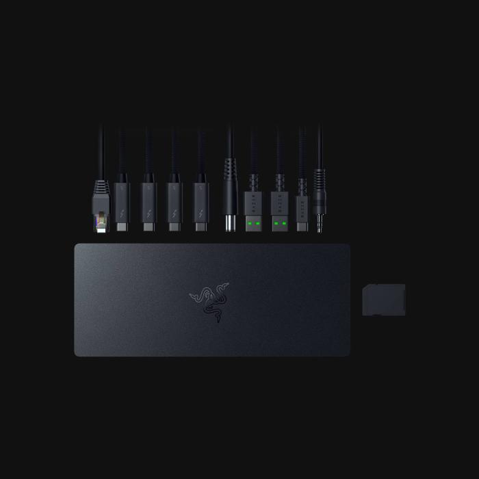 Razer Thunderbolt 5 Dock Cablato Nero — immagine 6 di 8